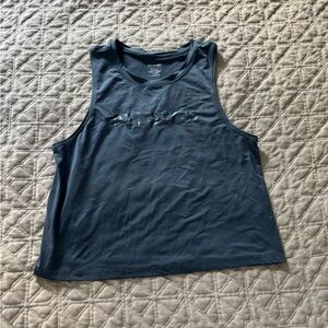 Navy Blue Muscle Tee